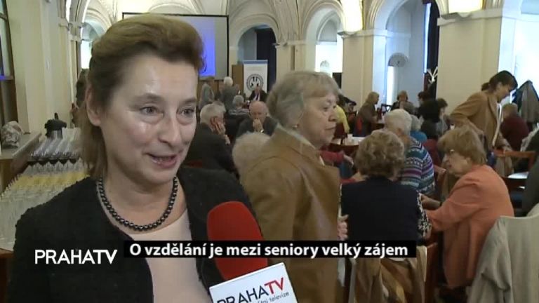 O vzdělání je velký zájem mezi seniory