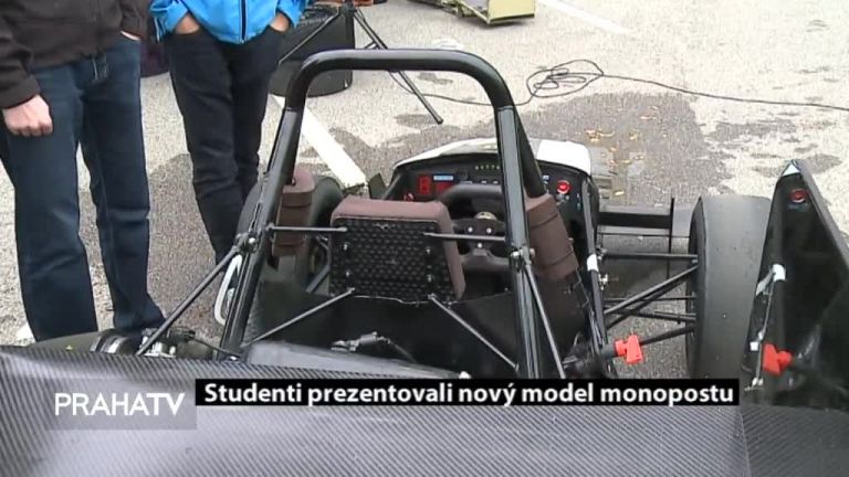 Studenti prezentovali nový model monopostu