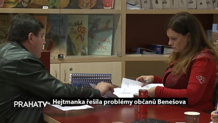 Hejtmanka řešila problémy občanů Benešova