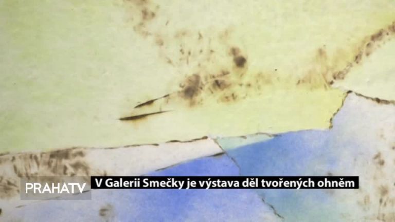 V Galerii Smečky je výstava děl tvořených ohněm