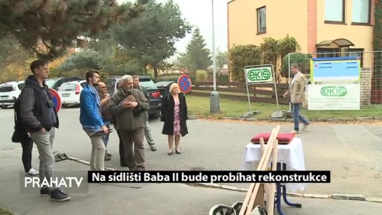 Na sídlišti Baba II bude probíhat rekonstrukce