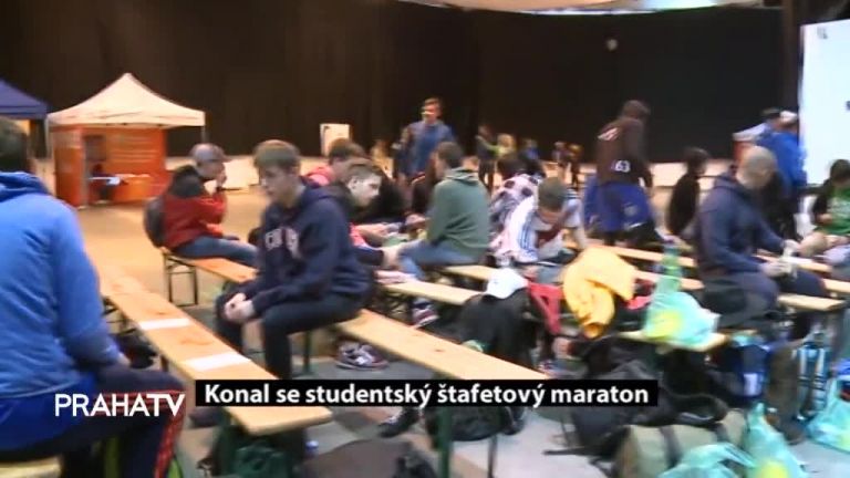 Konal se studentský štafetový maraton