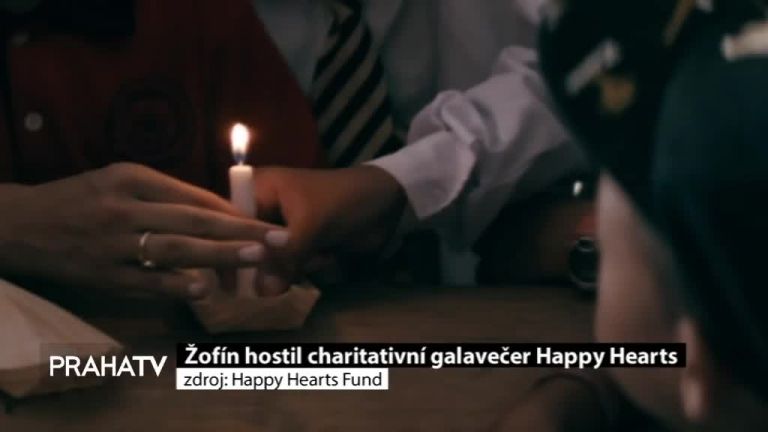 Žofín hostil charitativní galavečer Happy Hearts