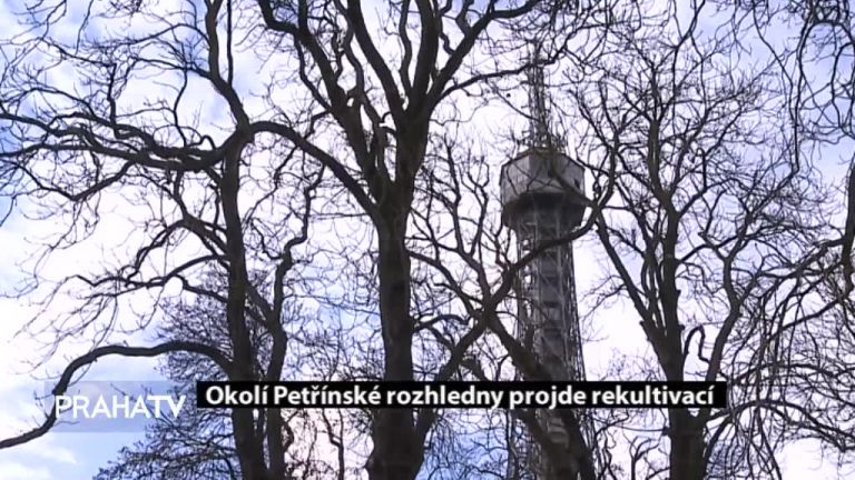 Okolí Petřínské rozhledny projde rekultivací