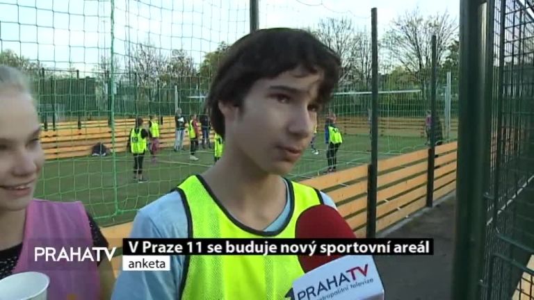 V Praze 11 se buduje nový sportovní areál