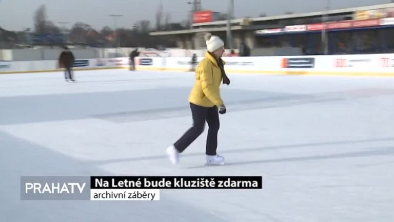Na Letné bude kluziště zdarma