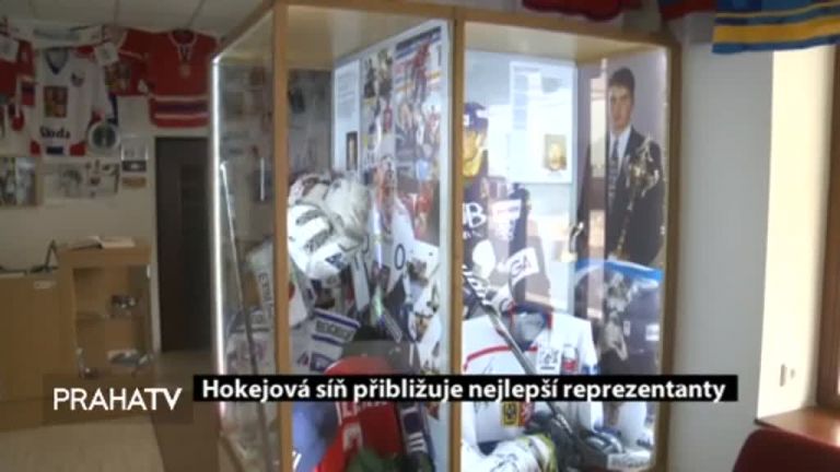 Hokejová síň přibližuje nejlepší reprezentanty