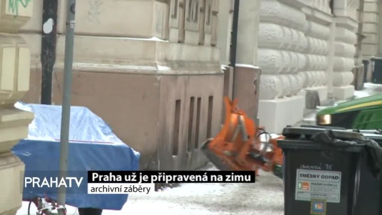 Praha už je připravená na zimu