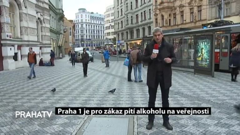 Praha 1 je pro zákaz pití alkoholu na veřejnosti