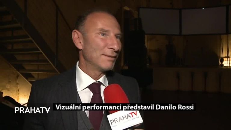 Vizuální performanci představil Danilo Rossi