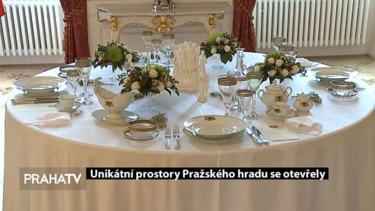 Unikátní prostory Pražského hradu se otevřely