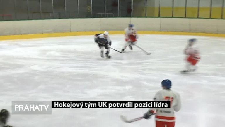 Hokejový tým UK potvrdil pozici lídra