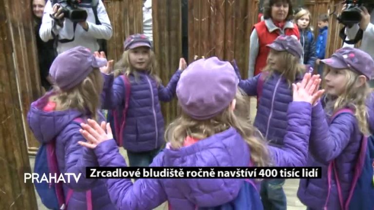 Zrcadlové bludiště ročně navštíví 400 tisíc lidí