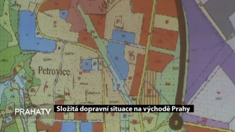 Složitá dopravní situace na východě Prahy