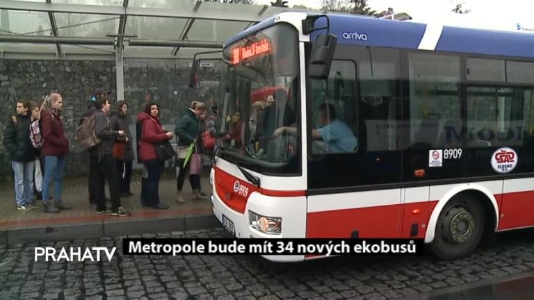 Metropole bude mít 34 nových ekobusů