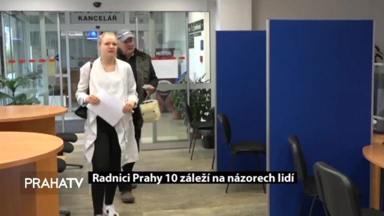 Radnici Prahy 10 záleží na názorech lidí