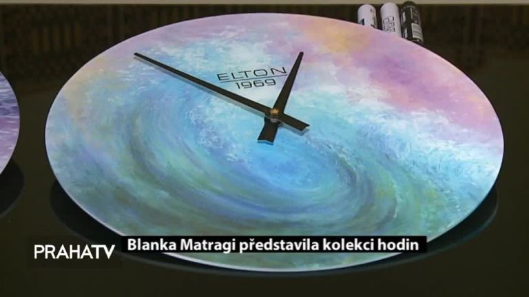 Blanka Matragi představila kolekci hodin