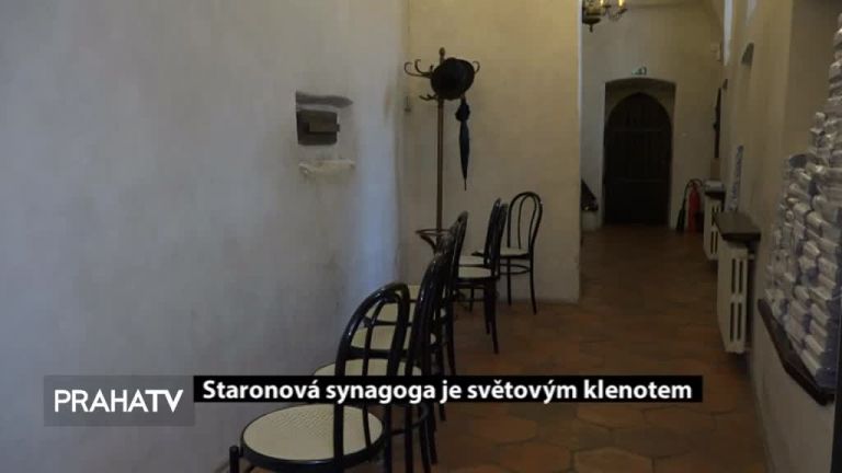 Staronová synagoga je světovým klenotem