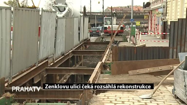 Zenklovu ulici čeká rozsáhlá rekonstrukce