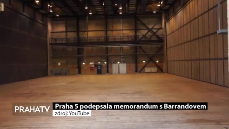Praha 5 podepsala memorandum s Barrandovem