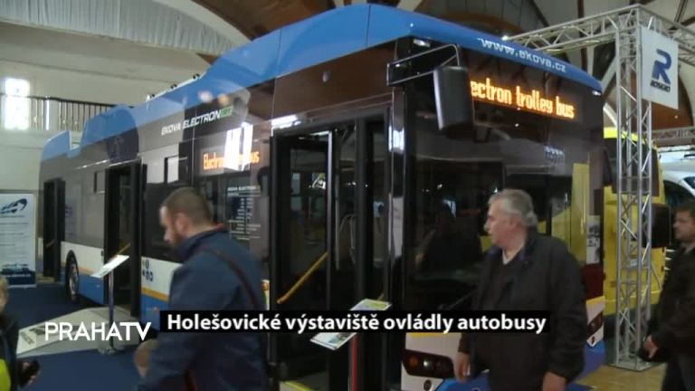 Holešovické Výstaviště ovládly autobusy