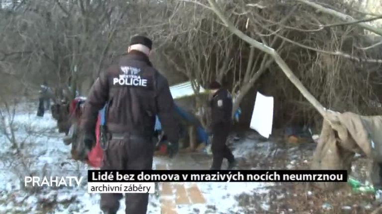 Lidé bez domova v mrazivých nocích neumrznou