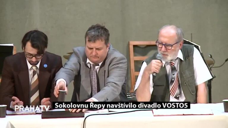 Sokolovnu Řepy navštívilo divadlo VOSTO5