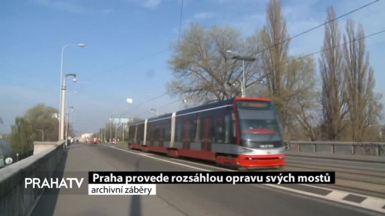 Praha provede rozsáhlou opravu svých mostů