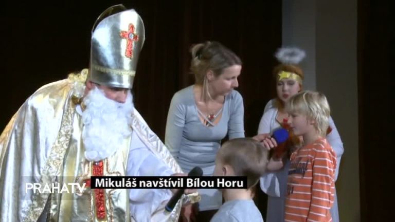 Mikuláš navštívil Bílou Horu