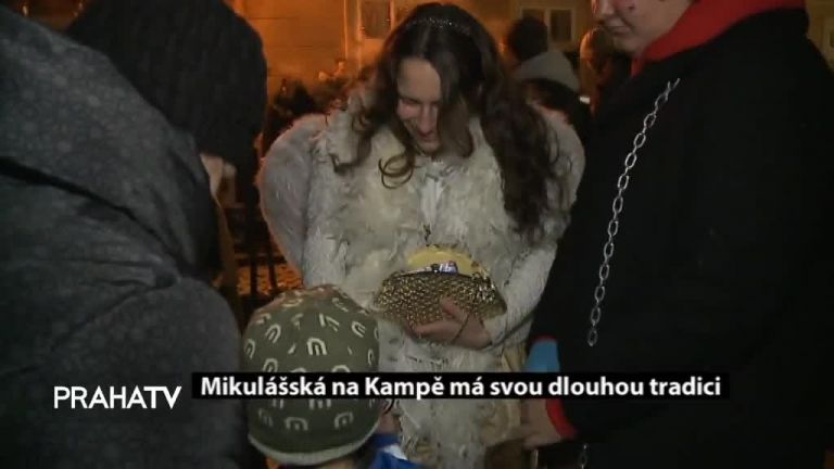 Mikulášská na Kampě má svou dlouhou tradici