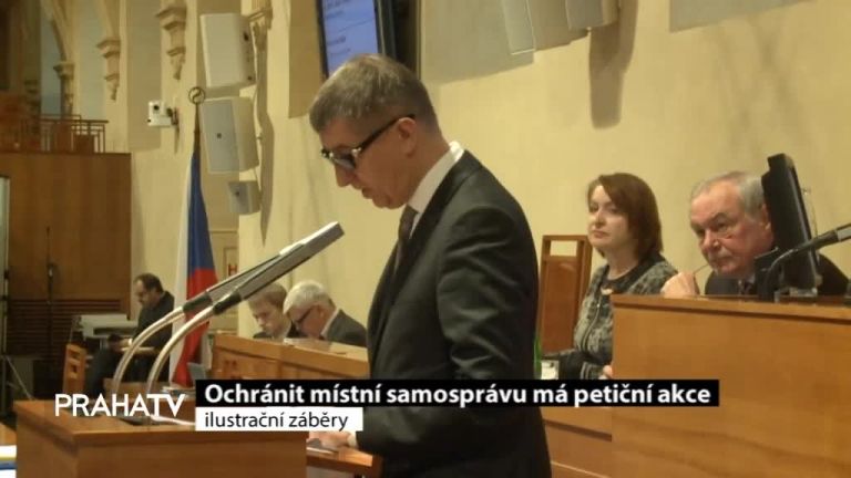 Ochránit místní samosprávu má petiční akce