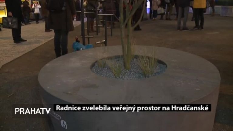 Radnice zvelebila veřejný prostor na Hradčanské