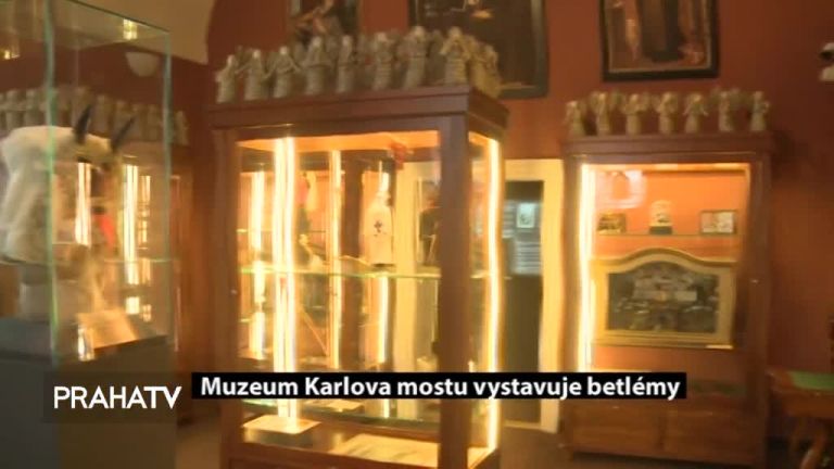 Muzeum Karlova mostu vystavuje betlémy