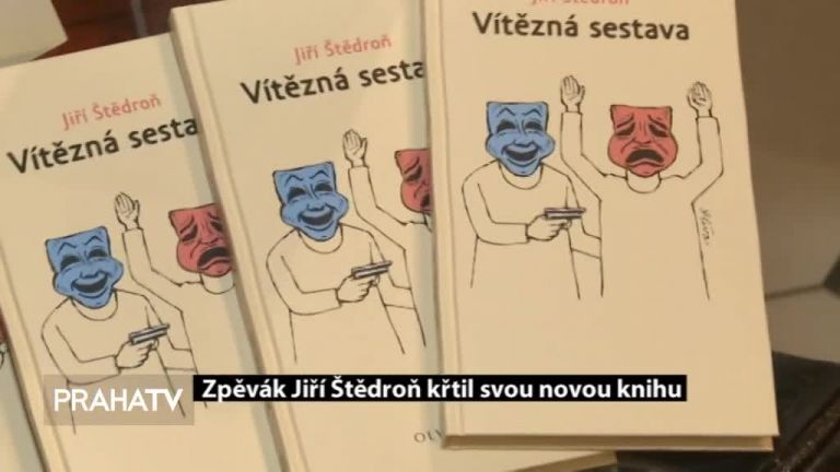 Zpěvák Jiří Štědroň křtil svou novou knihu