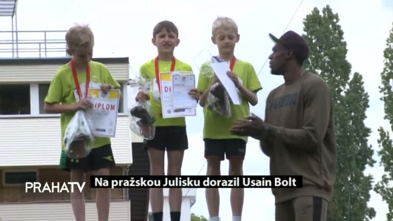 Na pražskou Julisku dorazil Usain Bolt