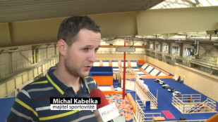 Nové sportoviště láká na trampolínu i lyže