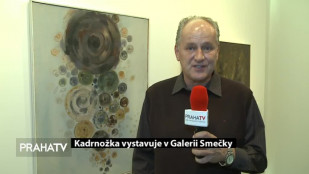 Kadrnožka vystavuje v Galerii Smečky