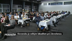 Slovensko je velkým lákadlem pro dovolenou