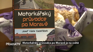 Motorkářský průvodce po Moravě je na světě