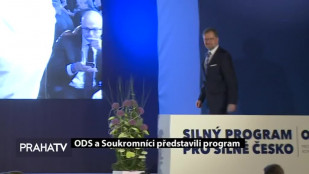 ODS a Soukromníci představili program 