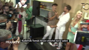 Kadeřník Tomáš Arsov otevřel nový salón