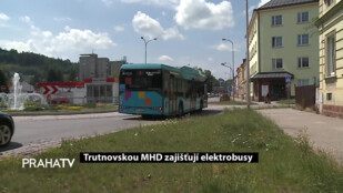 Trutnovskou MHD zajišťují elektrobusy