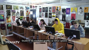 Studenti SŠ mediální grafiky se lehce uplatní