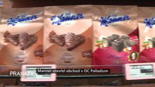 Manner otevřel obchod v OC Palladium