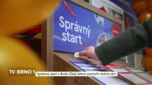 Správný start v Brně: Zlatý žeton pomohl dobré věci